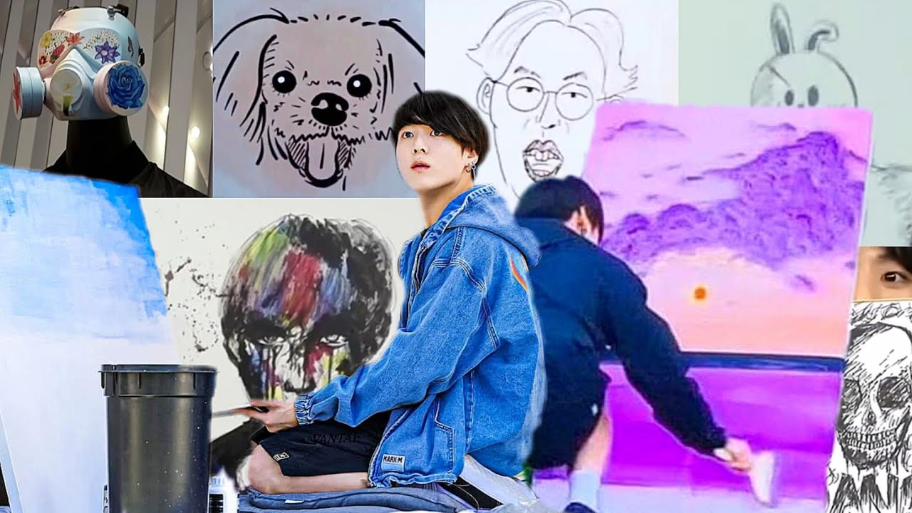 Featured image of post Art Jungkook Drawing Skills