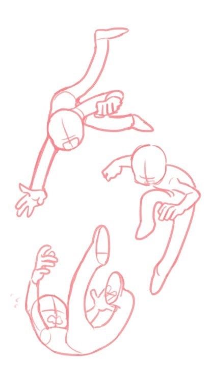 Featured image of post Base Drawing Falling Poses
