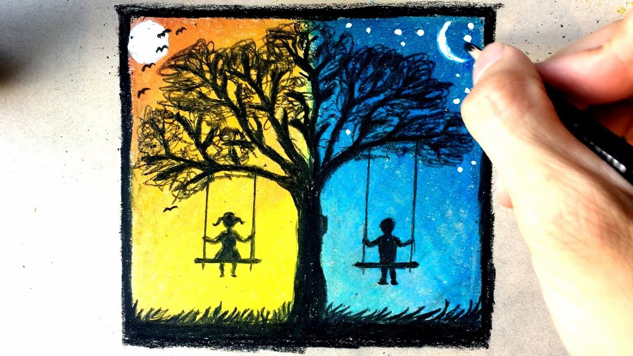 pics Dibujos A Lapiz De Paisajes De Noche A Color una noche clara sara carreras artelista com