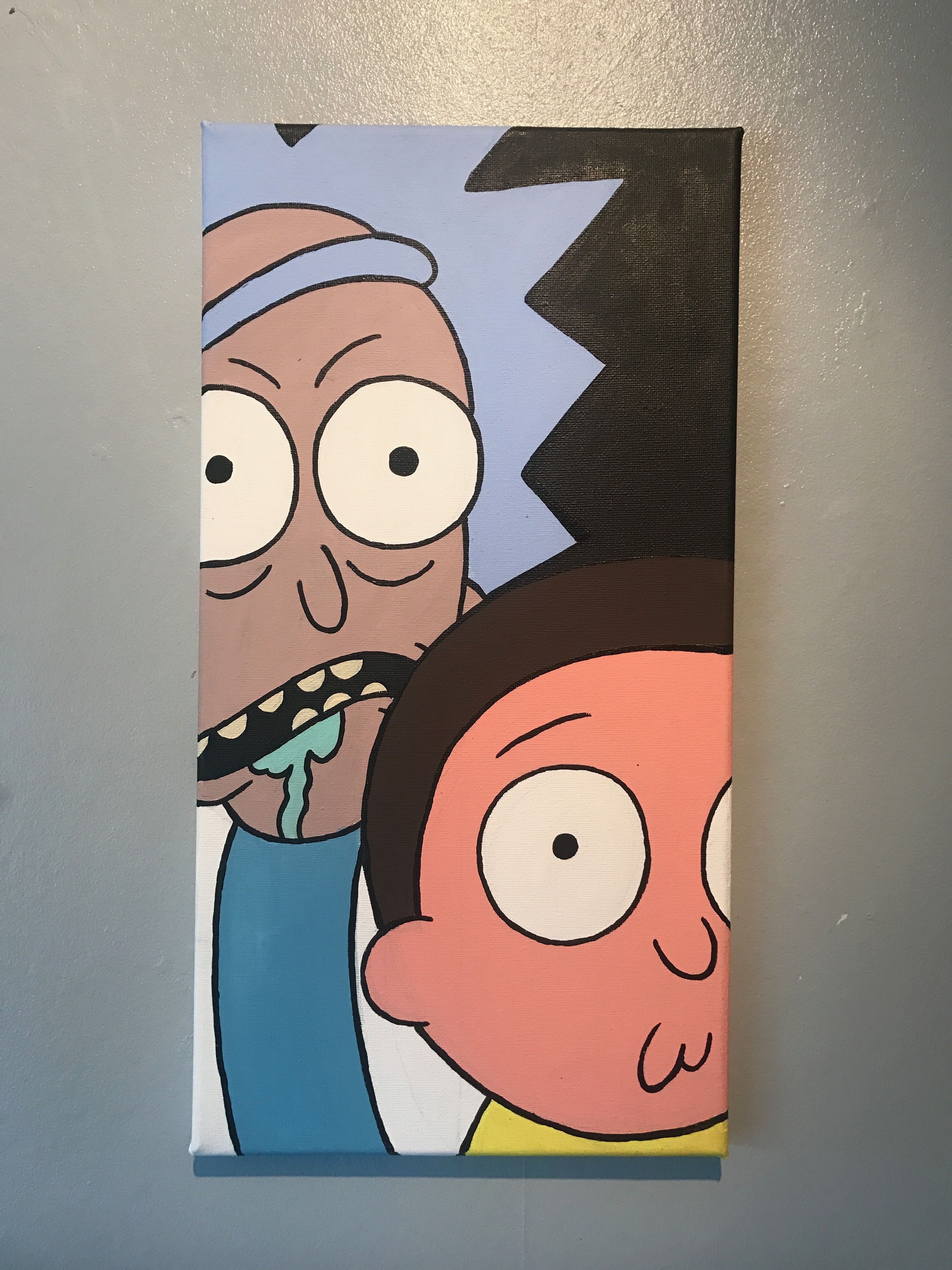 Featured image of post Easy Rick And Morty Paintings