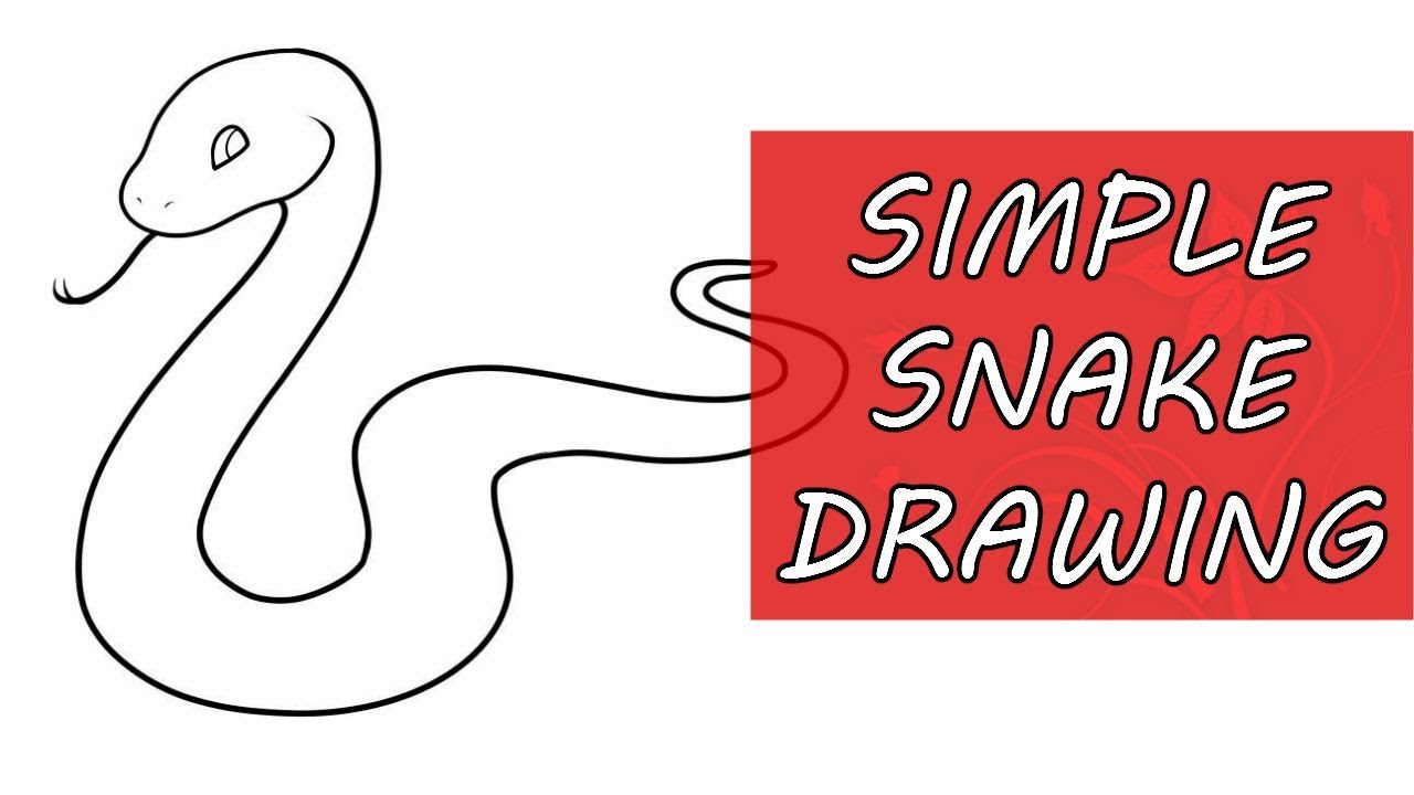 Featured image of post Easy Snake Drawing Step By Step