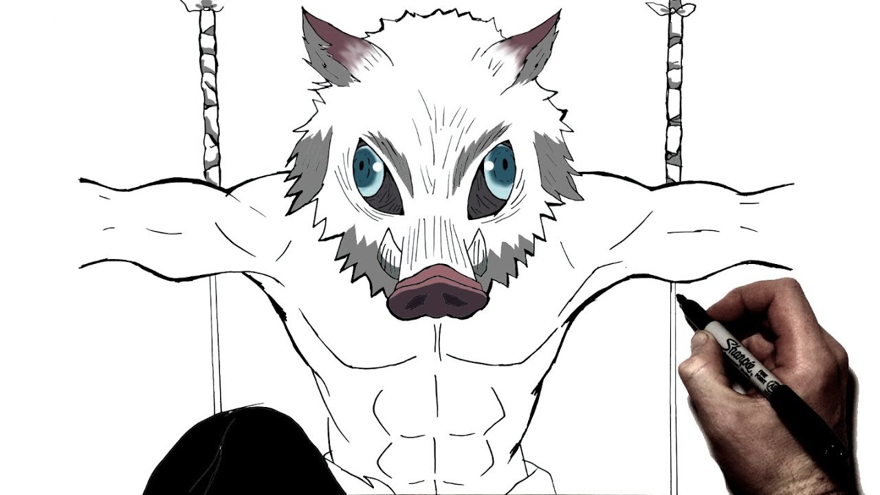 Featured image of post How To Draw Demon Slayer Inosuke