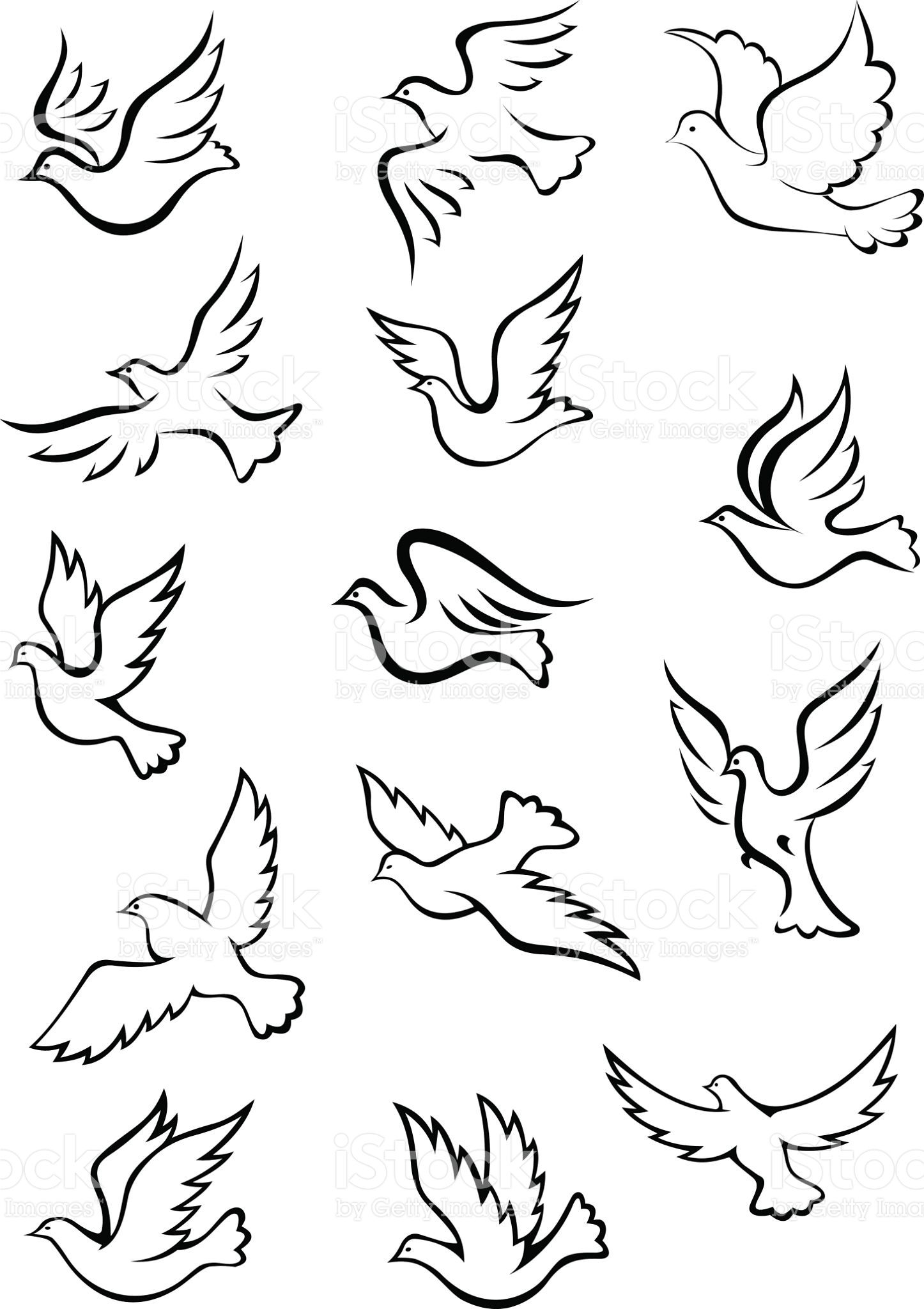 Featured image of post Simple Dove Drawing Outline