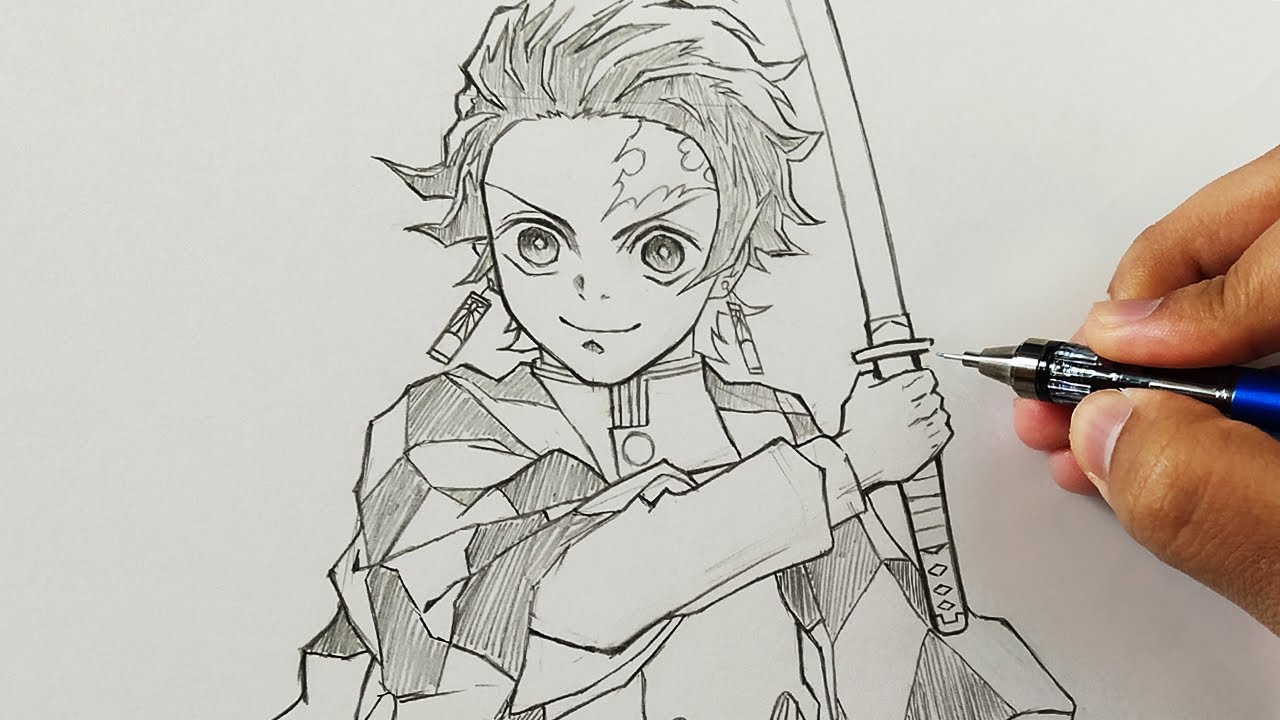 Featured image of post Tanjiro Sketch Tanjiro Demon Slayer Drawing